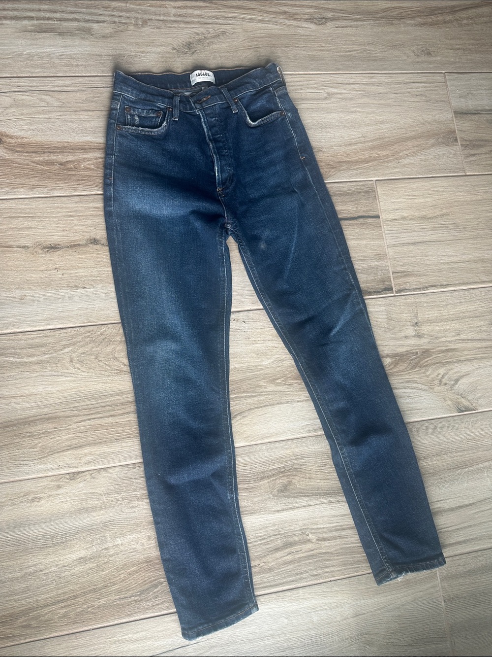 AGOLDE NICO STRAIGHT LEG HIGH RISE 25